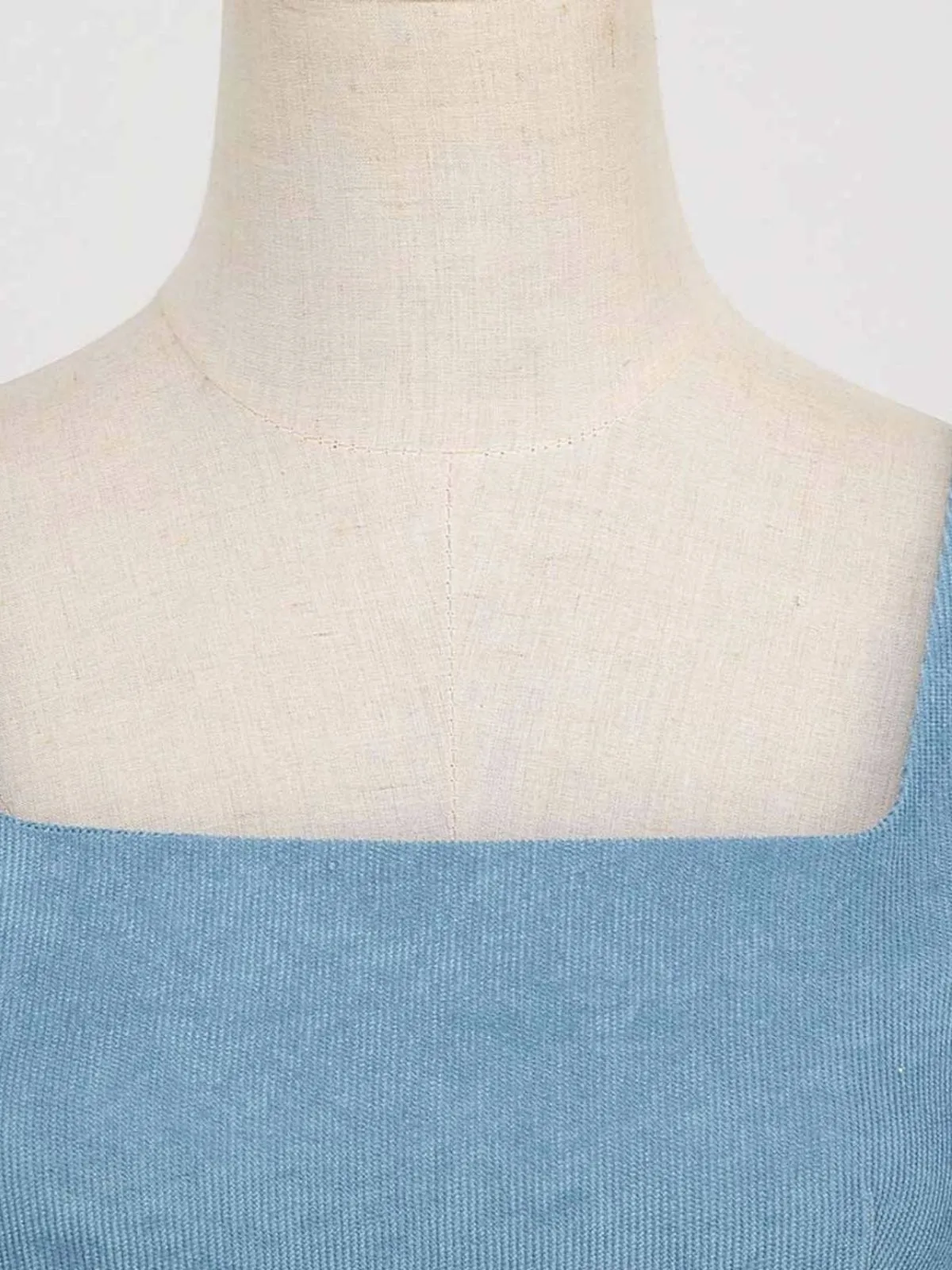 1950s Corduroy Solid Vintage Dress sold by Retro Stage product image thumbnail 5