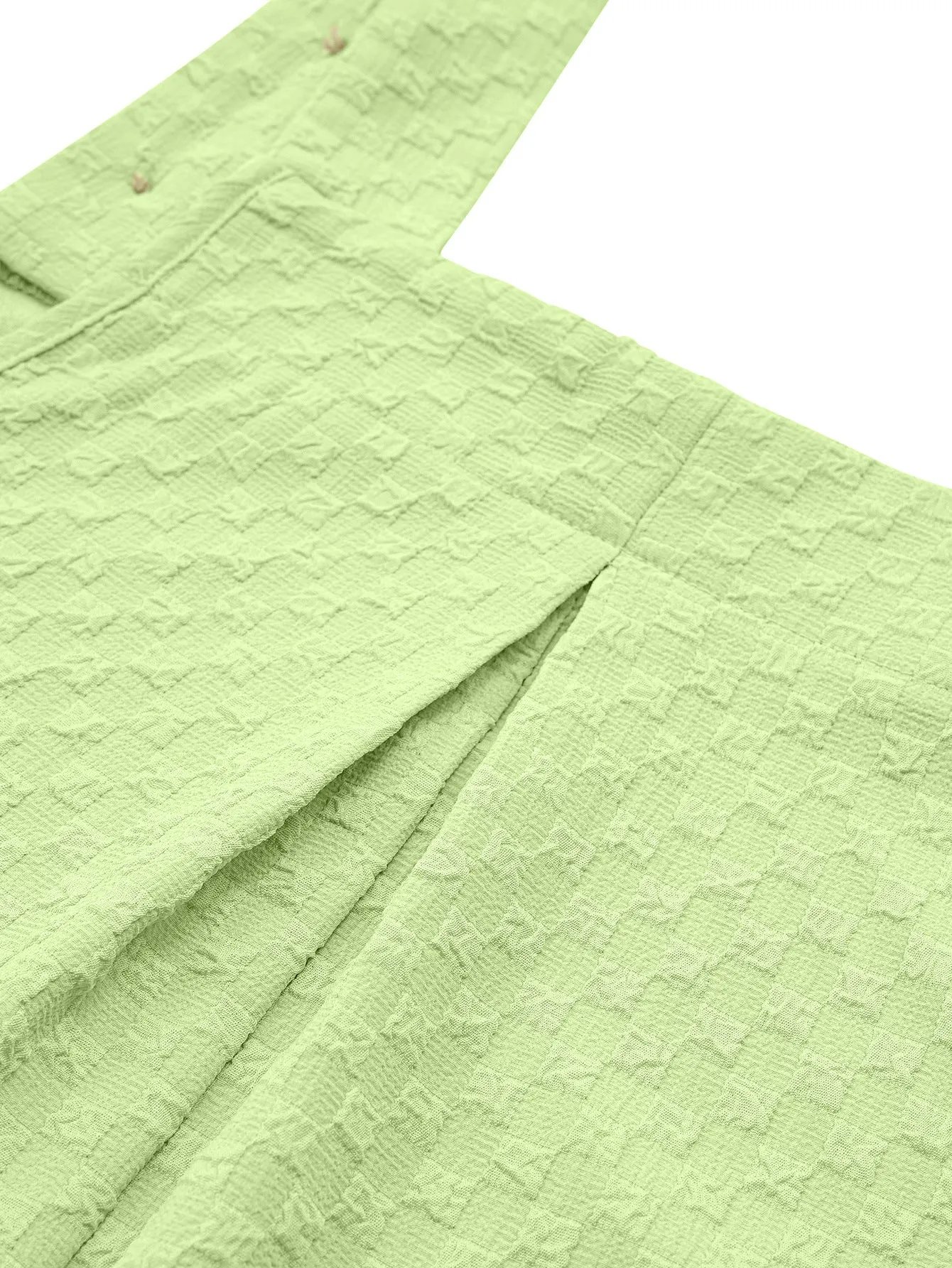 1940s Button Pocket Strap Straight Romper sold by Retro Stage product image thumbnail 4