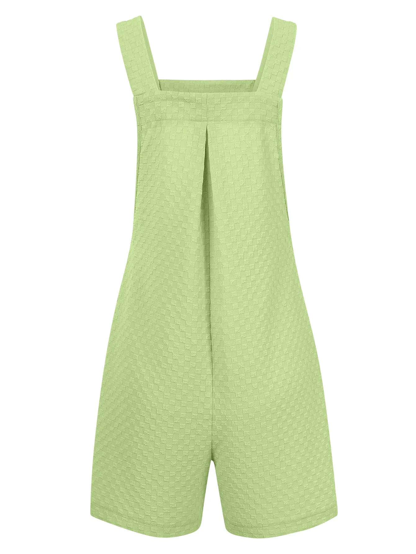 1940s Button Pocket Strap Straight Romper sold by Retro Stage product image thumbnail 2