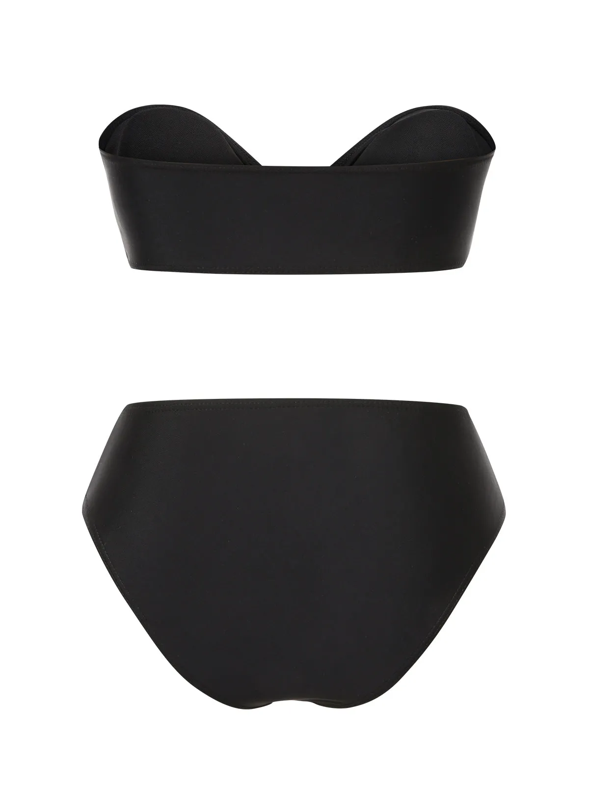 Black 1950s Bandeau Starfish Bikini Set sold by Retro Stage product image thumbnail 2