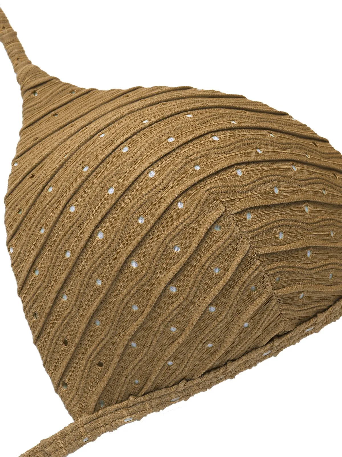 1940s Halter Textured Solid Bikini Set & Cover-Up sold by Retro Stage product image thumbnail 4