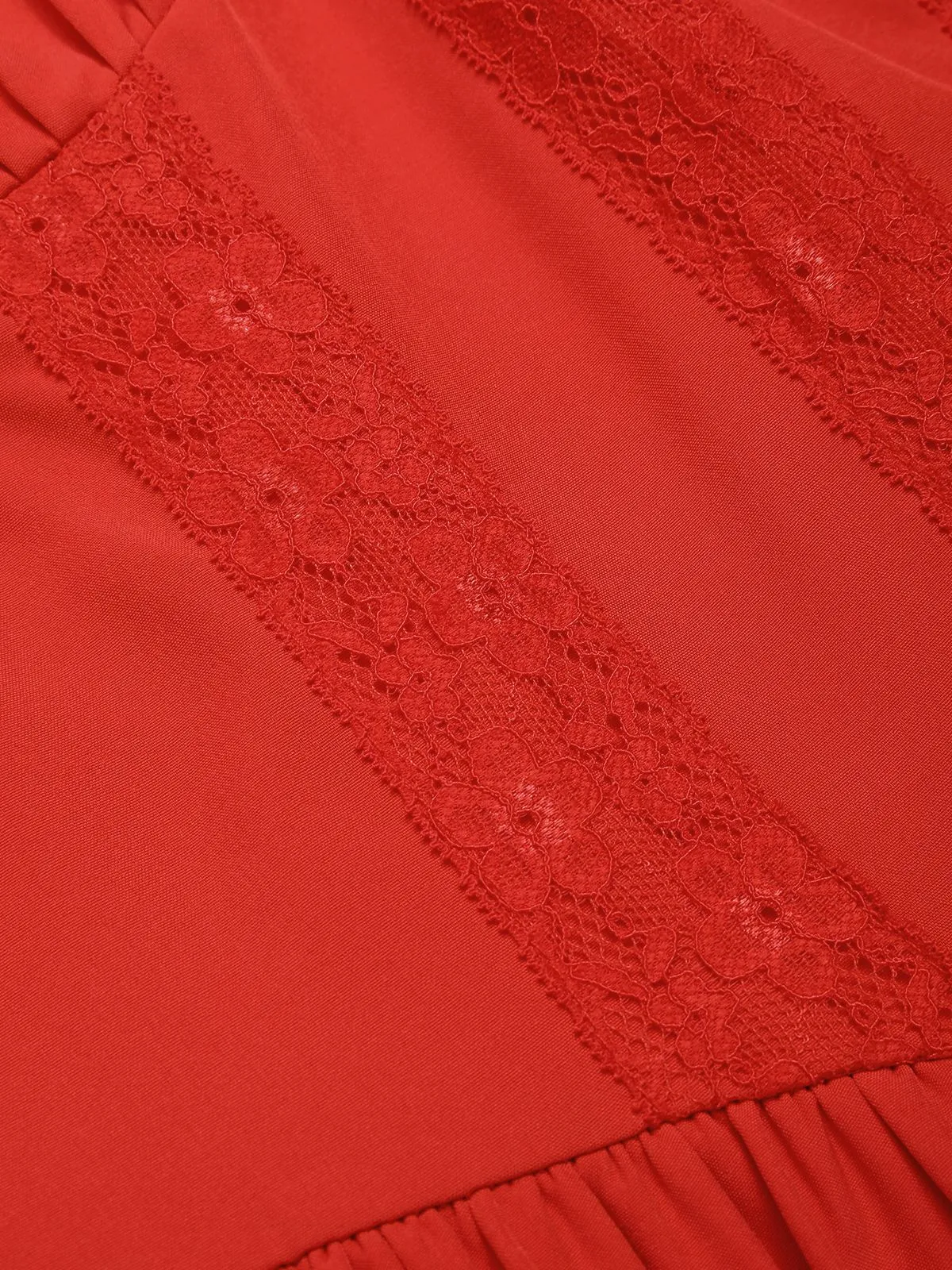 1950s Strap Lace-Up Corset Mini Dress sold by Retro Stage product image thumbnail 4