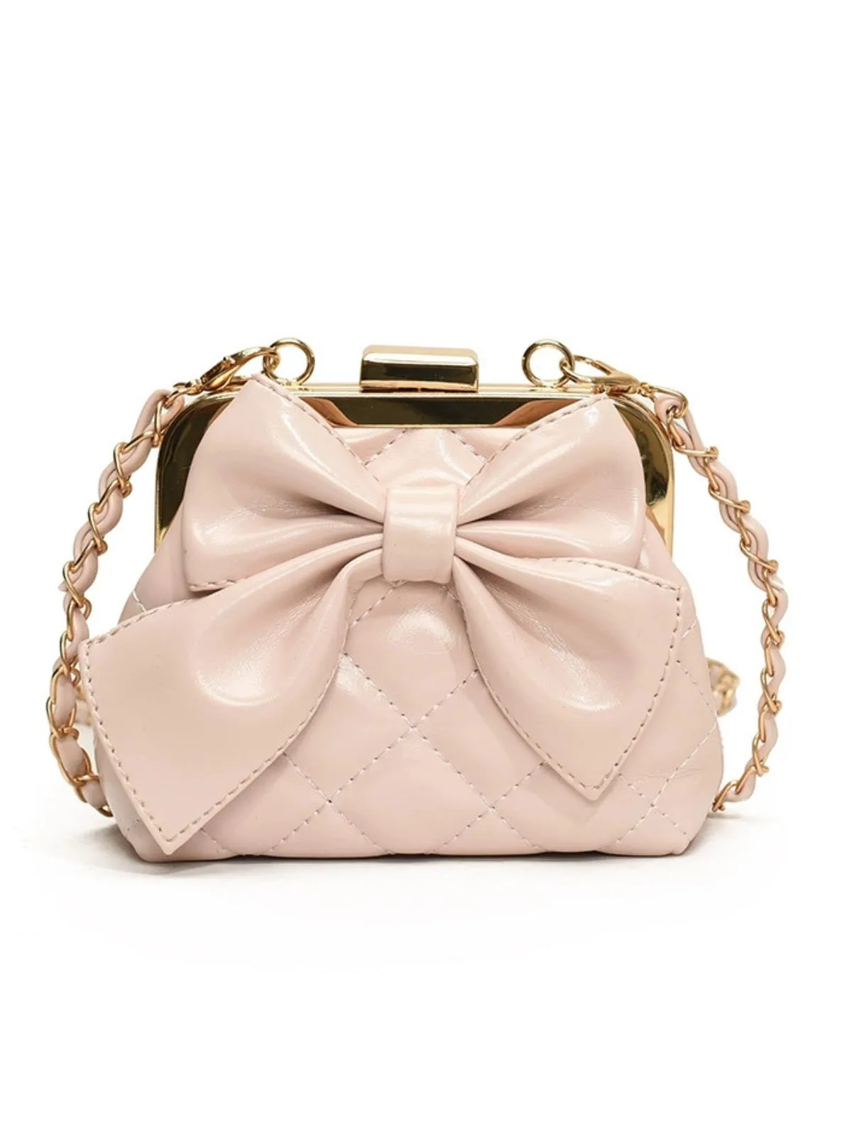 Vintage Bow Clip Chain Crossbody Bag sold by Retro Stage