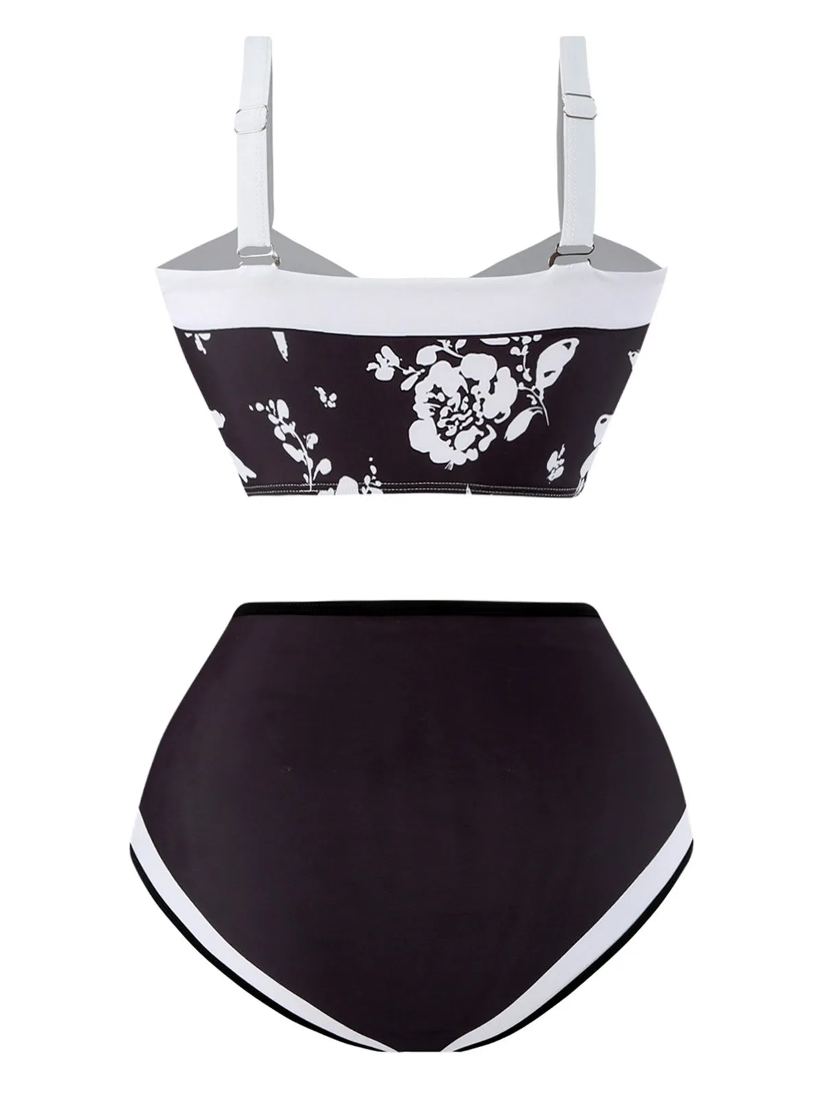 1940s Silhouette Plants Wide Straps Bikini sold by Retro Stage product image thumbnail 2