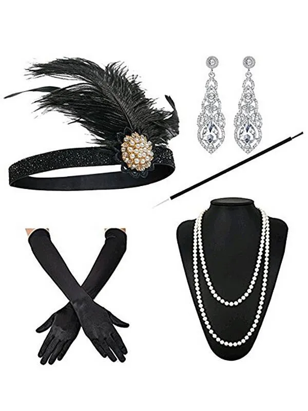 1920s Flapper Costume Accessory Set sold by Retro Stage