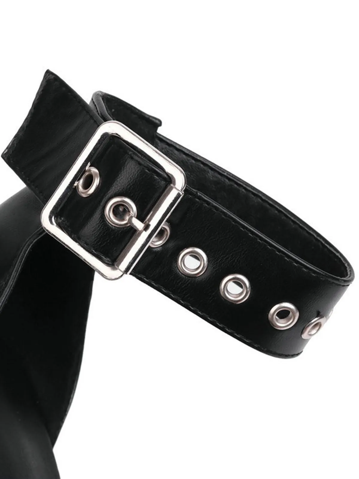 Retro Lace-up Button Décor Pointed Shoes sold by Retro Stage product image thumbnail 4