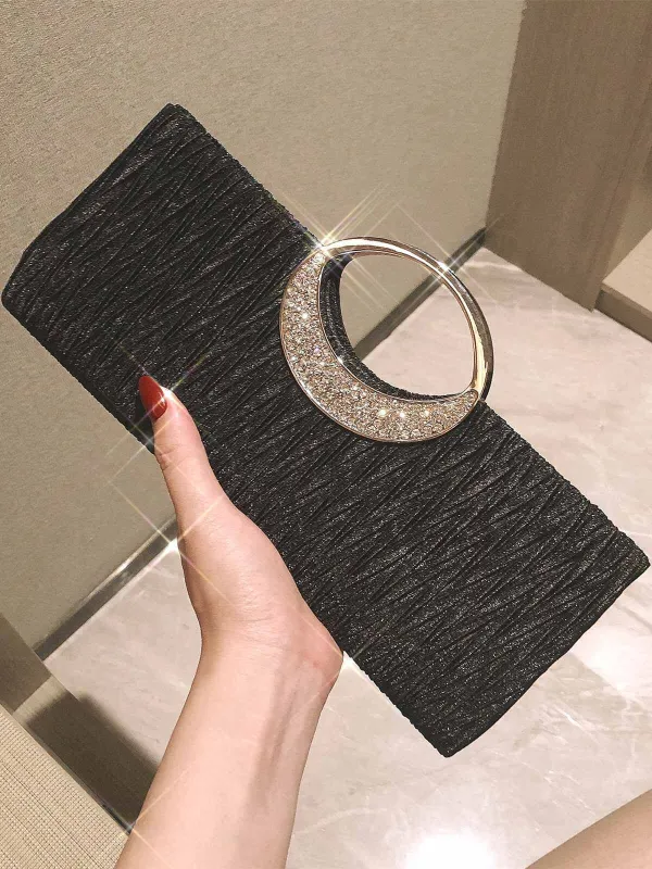 Vintage Square Rhinestone Party Handbag sold by Retro Stage