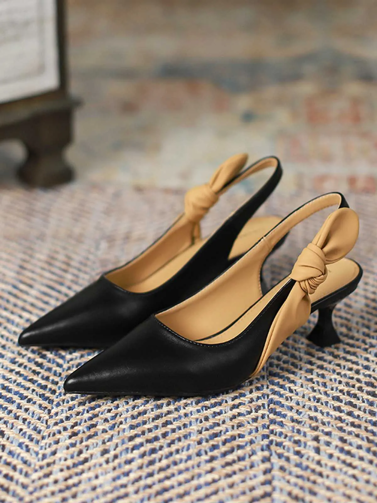 Pointed-Toe Strappy Stiletto Sandals sold by Retro Stage