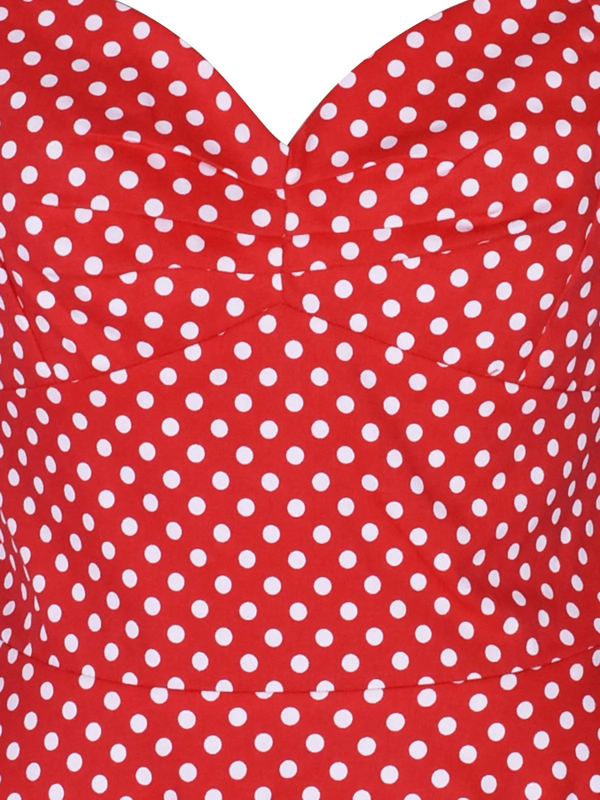 1950s Polka Dot Halter Swing Dress sold by Retro Stage product image thumbnail 4