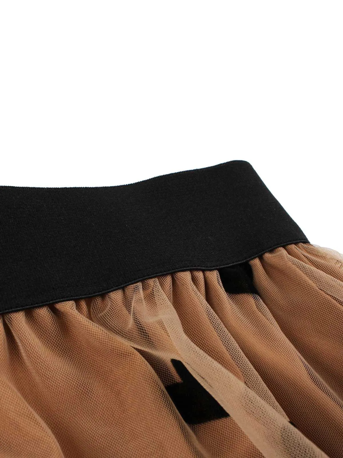 1950s Heart High Waist Swing Skirt sold by Retro Stage product image thumbnail 4