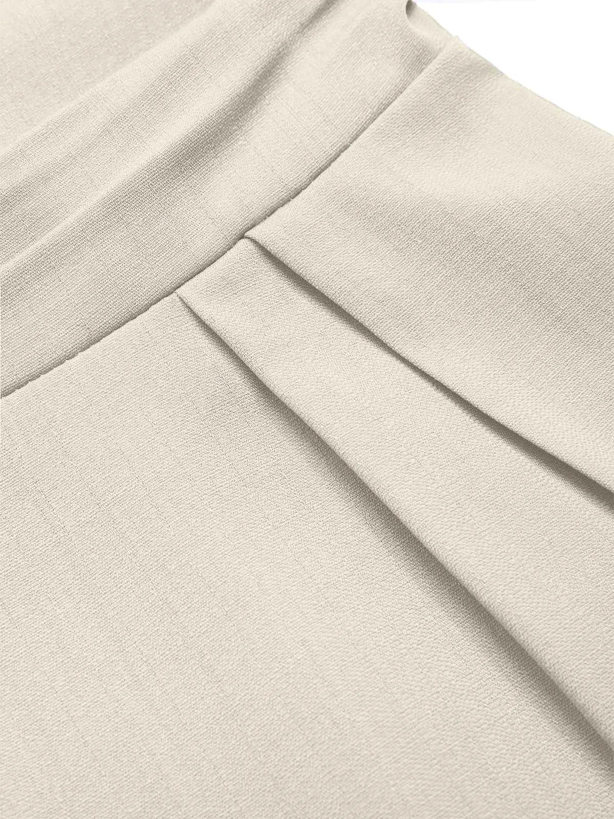 1940s Solid One-Shoulder Suspender Loose Wide-Leg Jumpsuit sold by Retro Stage product image thumbnail 4