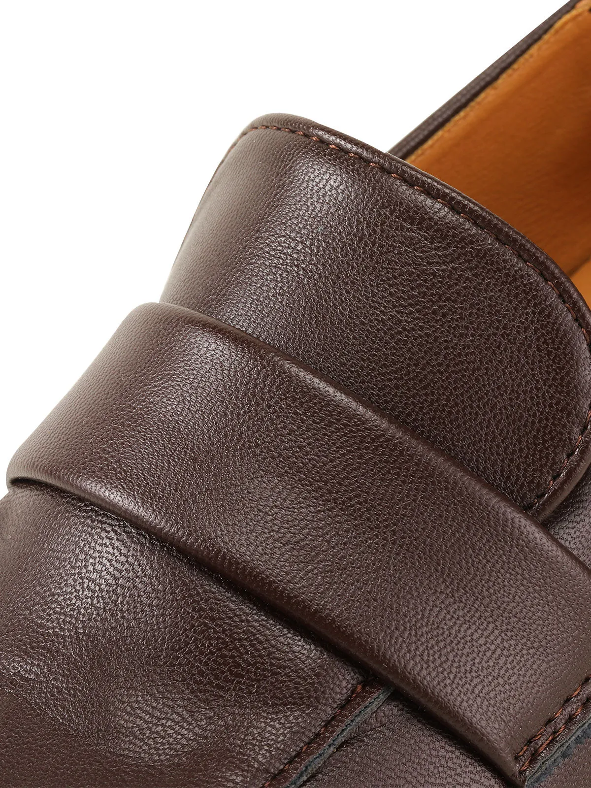 Brown Retro Square Toe Chunky Heels sold by Retro Stage product image thumbnail 5