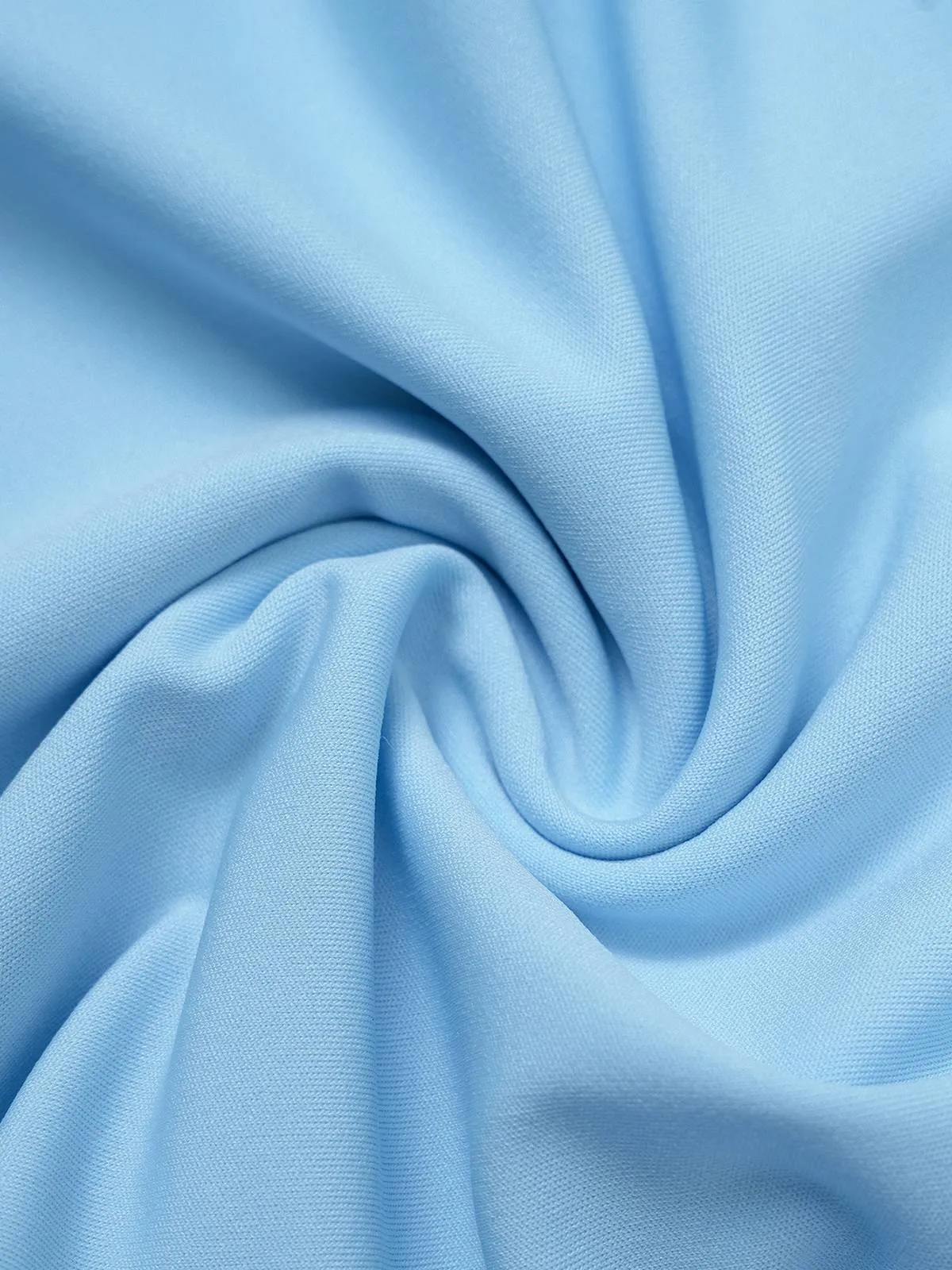 1960s Solid V-Neck Side Slit Bodycon Dress sold by Retro Stage product image thumbnail 3