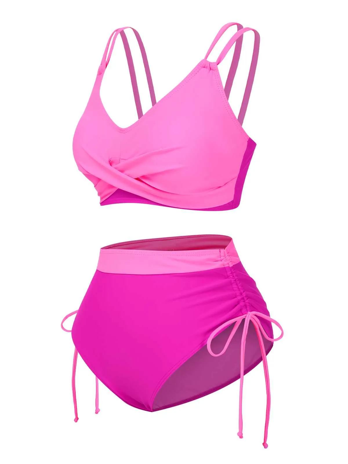 1940s Criss-Cross High-Waist Side-Tie Bikini sold by Retro Stage product image thumbnail 2