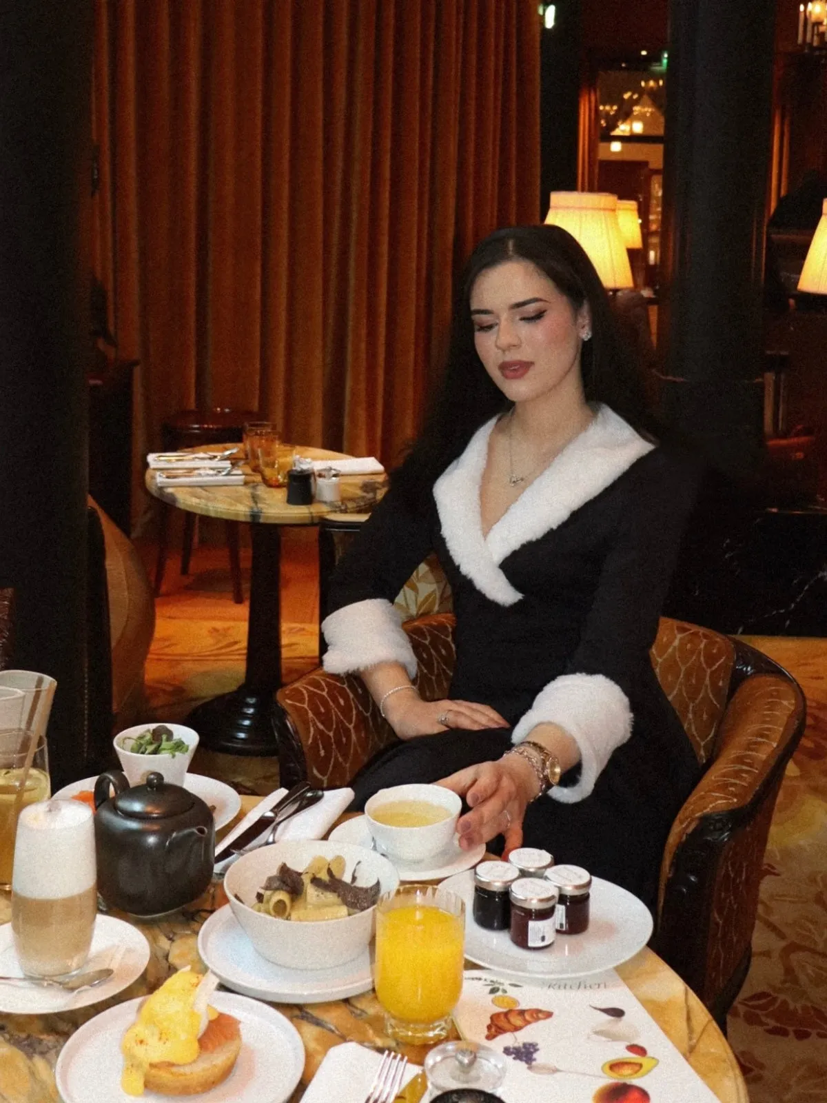 Black & White 1950s Christmas Lapel Dress sold by Retro Stage