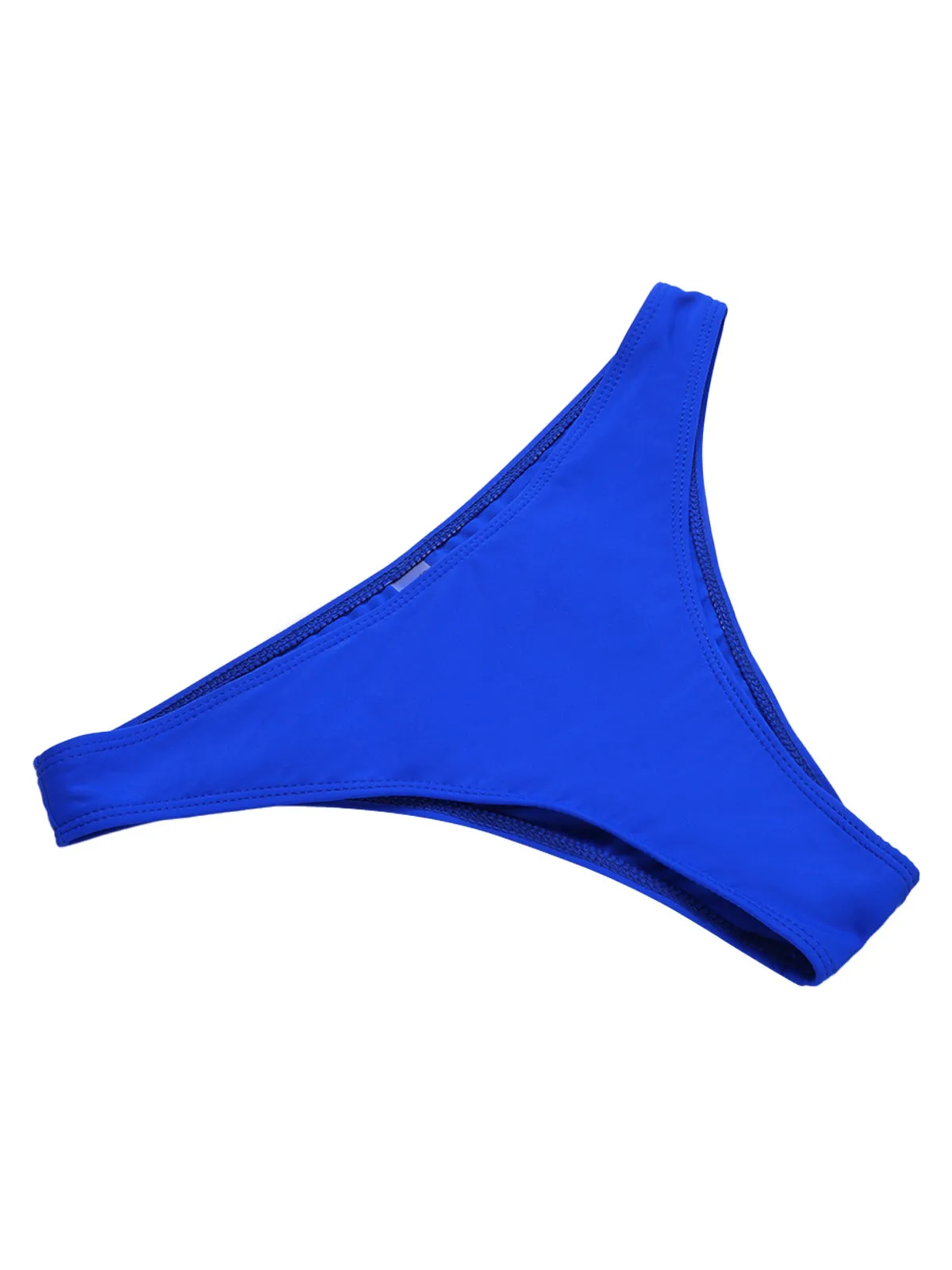 Blue 1940s Gradient Layered Flare Hem Swimsuit sold by Retro Stage product image thumbnail 4