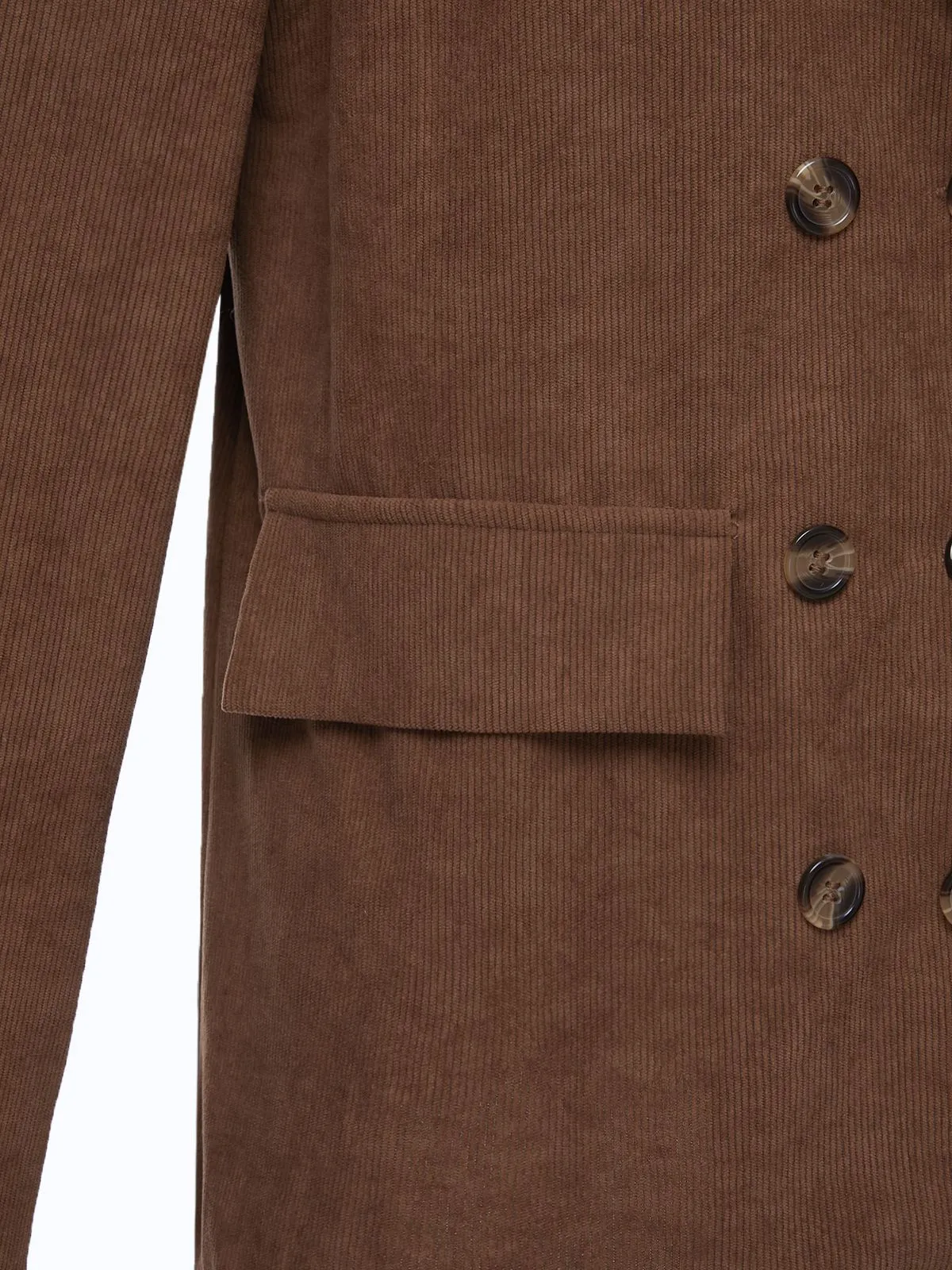 Brown 1950s Corduroy Casual Jacket sold by Retro Stage product image thumbnail 4