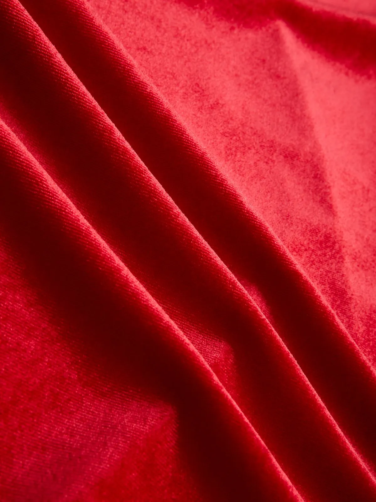 Red 1930s Velvet Lace Tank Top With Gloves sold by Retro Stage product image thumbnail 3