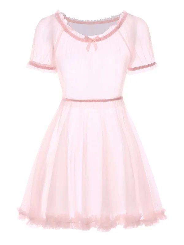 1960s Puff Mesh Tutu Pajama Set sold by Retro Stage