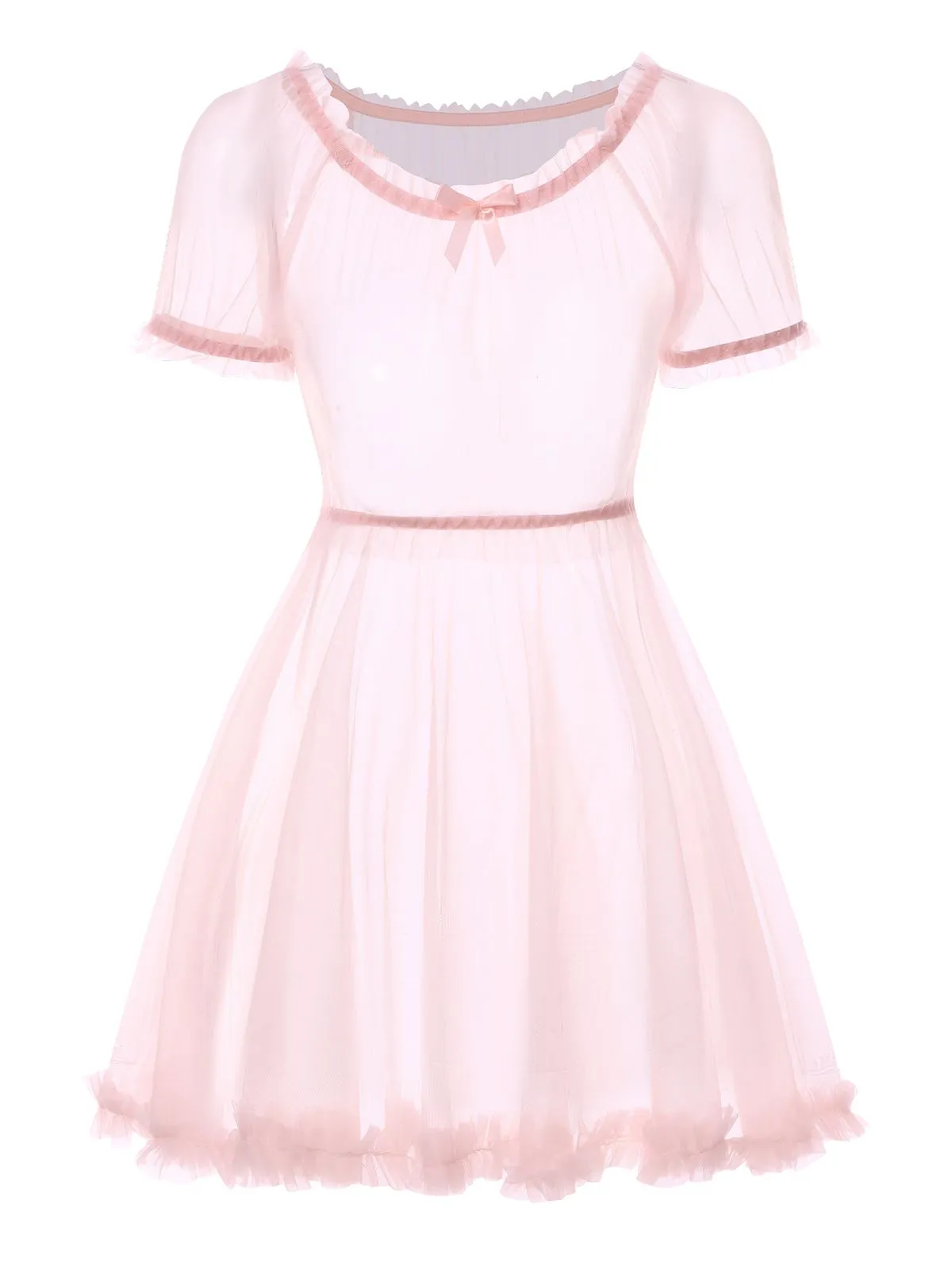 1960s Puff Mesh Tutu Pajama Set sold by Retro Stage