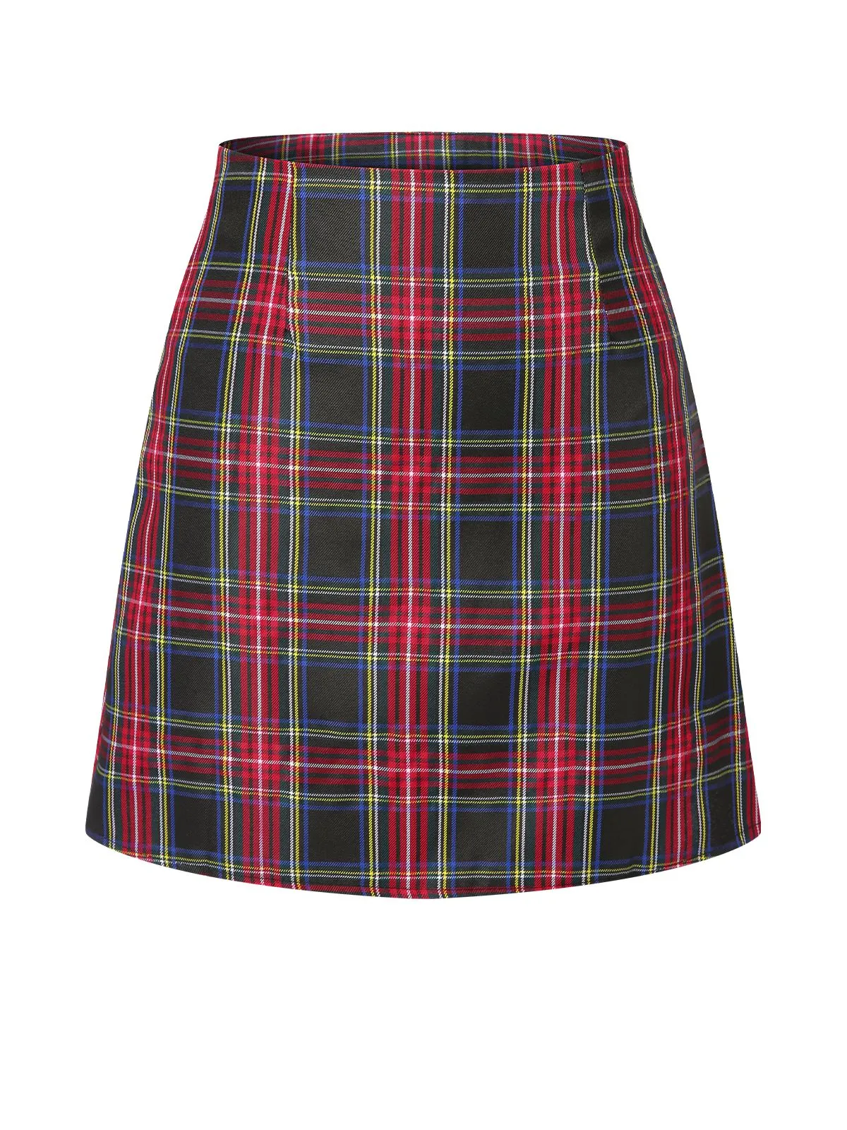 Multicolor 1960s Gingham Plaid Skirt sold by Retro Stage product image thumbnail 2
