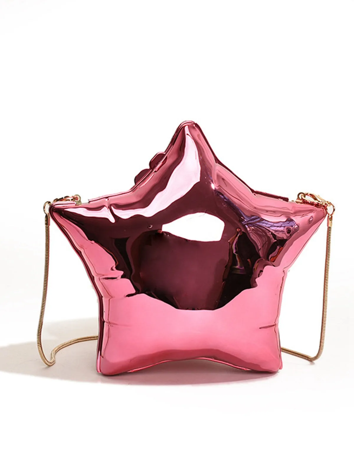 Funny Five Pointed Star Chain Crossbody Bag sold by Retro Stage product image thumbnail 3