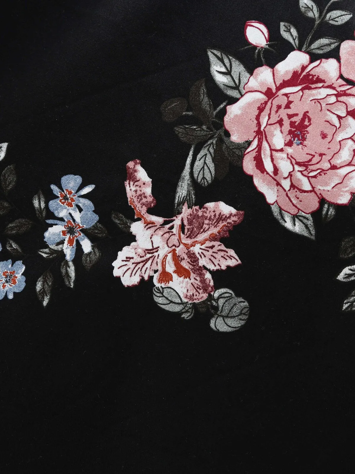 1950s Floral Lace Up Swing Dress sold by Retro Stage product image thumbnail 5