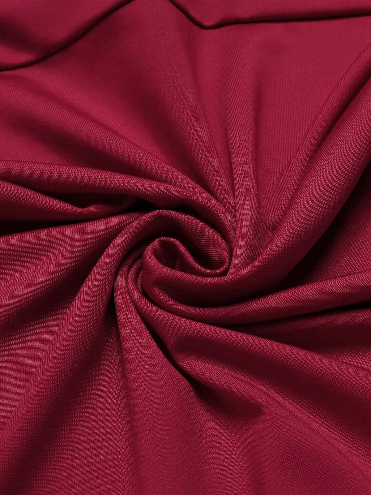 1960s V-Neck Oblique Ruffled Hem Sleeveless Dress sold by Retro Stage product image thumbnail 5