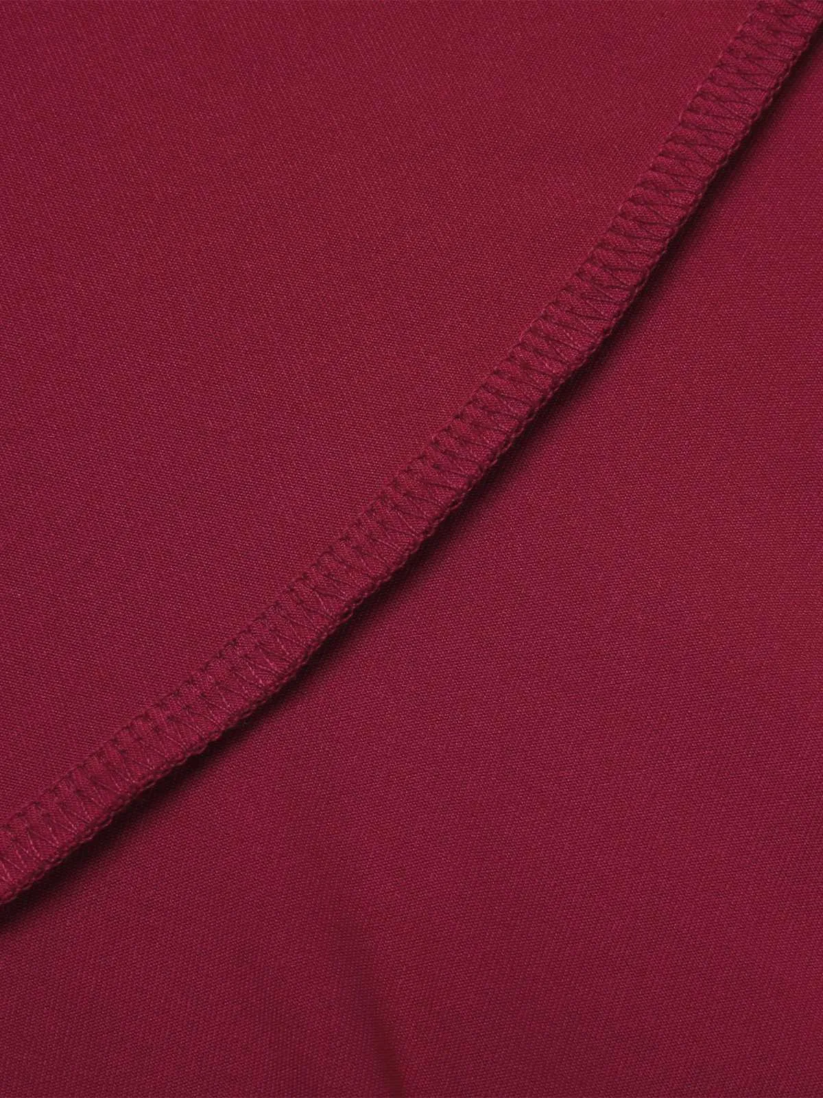 1960s V-Neck Oblique Ruffled Hem Sleeveless Dress sold by Retro Stage product image thumbnail 4