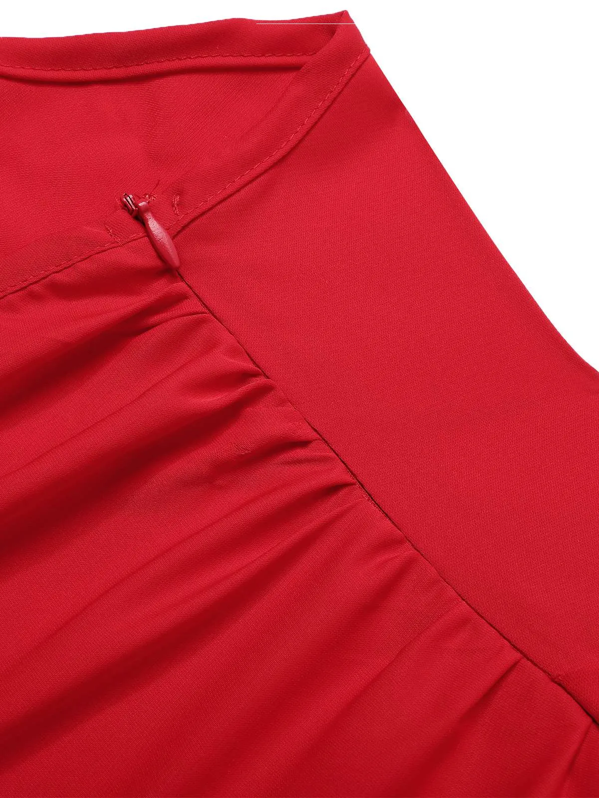 1930s One-Shoulder Solid Bind Jumpsuit sold by Retro Stage product image thumbnail 4