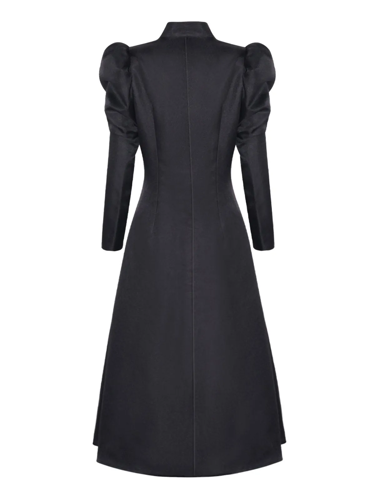 Black 1940s Wicked-Inspired Elphaba Witch Costume With Hat sold by Retro Stage product image thumbnail 3