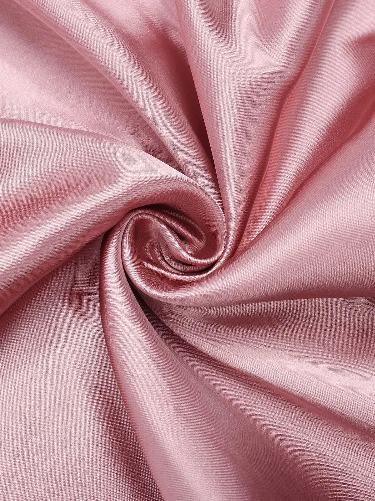 Pink 1930s Solid Satin Slit Suspender Nightdress sold by Retro Stage product image thumbnail 3