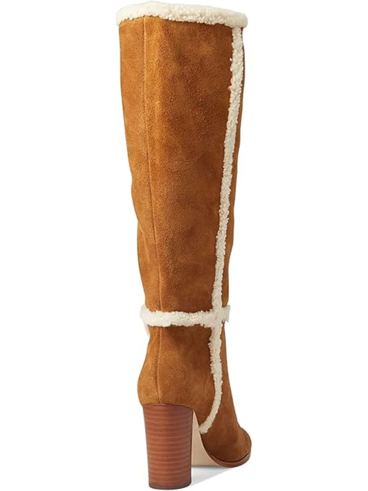 Brown Flannelette Patchwork Chunky Heel Boots sold by Retro Stage product image thumbnail 2