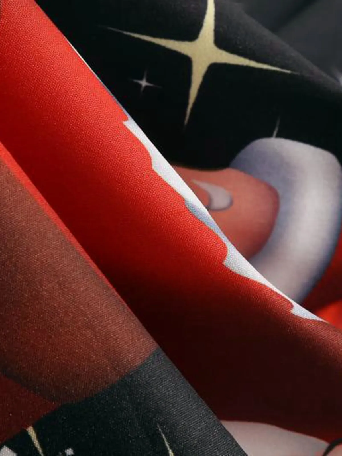 Black 1950s Santa Claus Lace Patchwork Dress sold by Retro Stage product image thumbnail 5