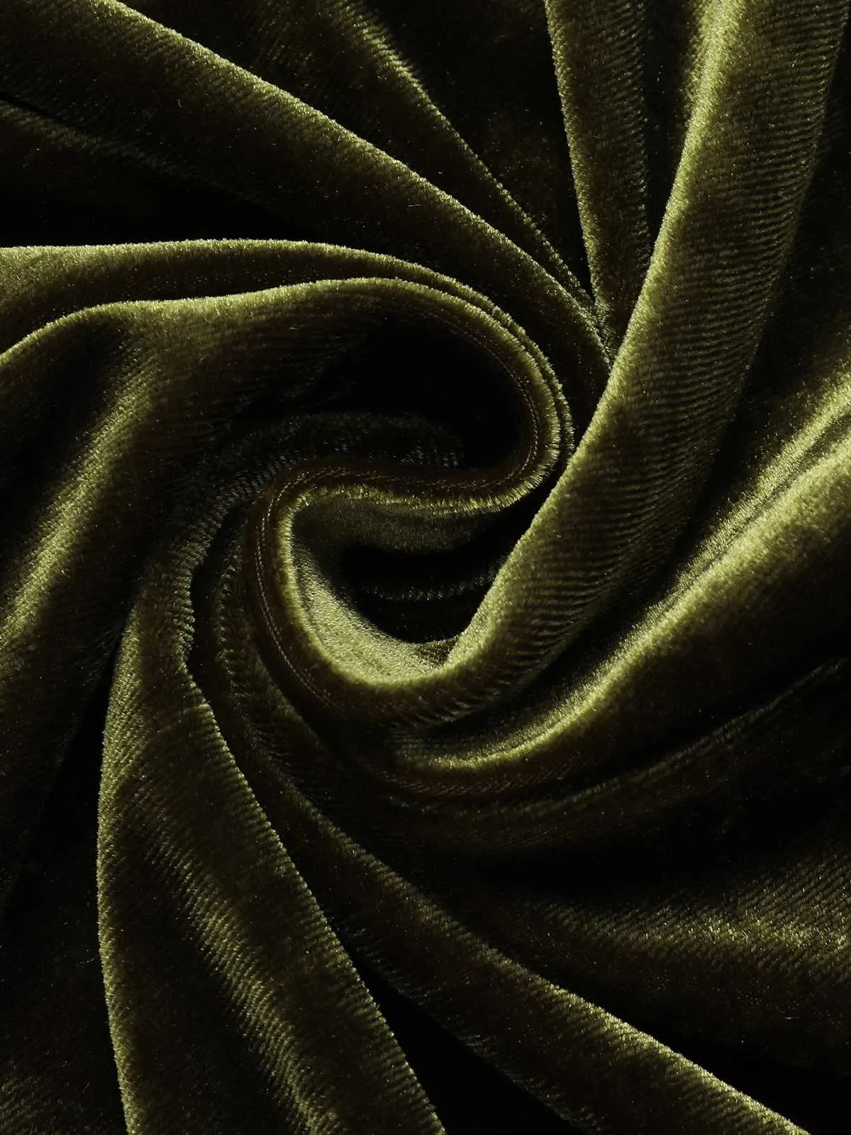 Green 1940s Tie Neck Velvet Jumpsuit sold by Retro Stage product image thumbnail 5