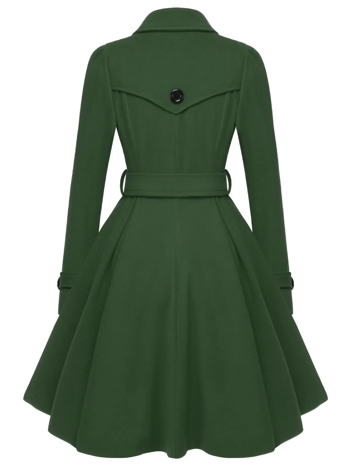 1950s Solid Color Lapel Slim Coat sold by Retro Stage product image thumbnail 2