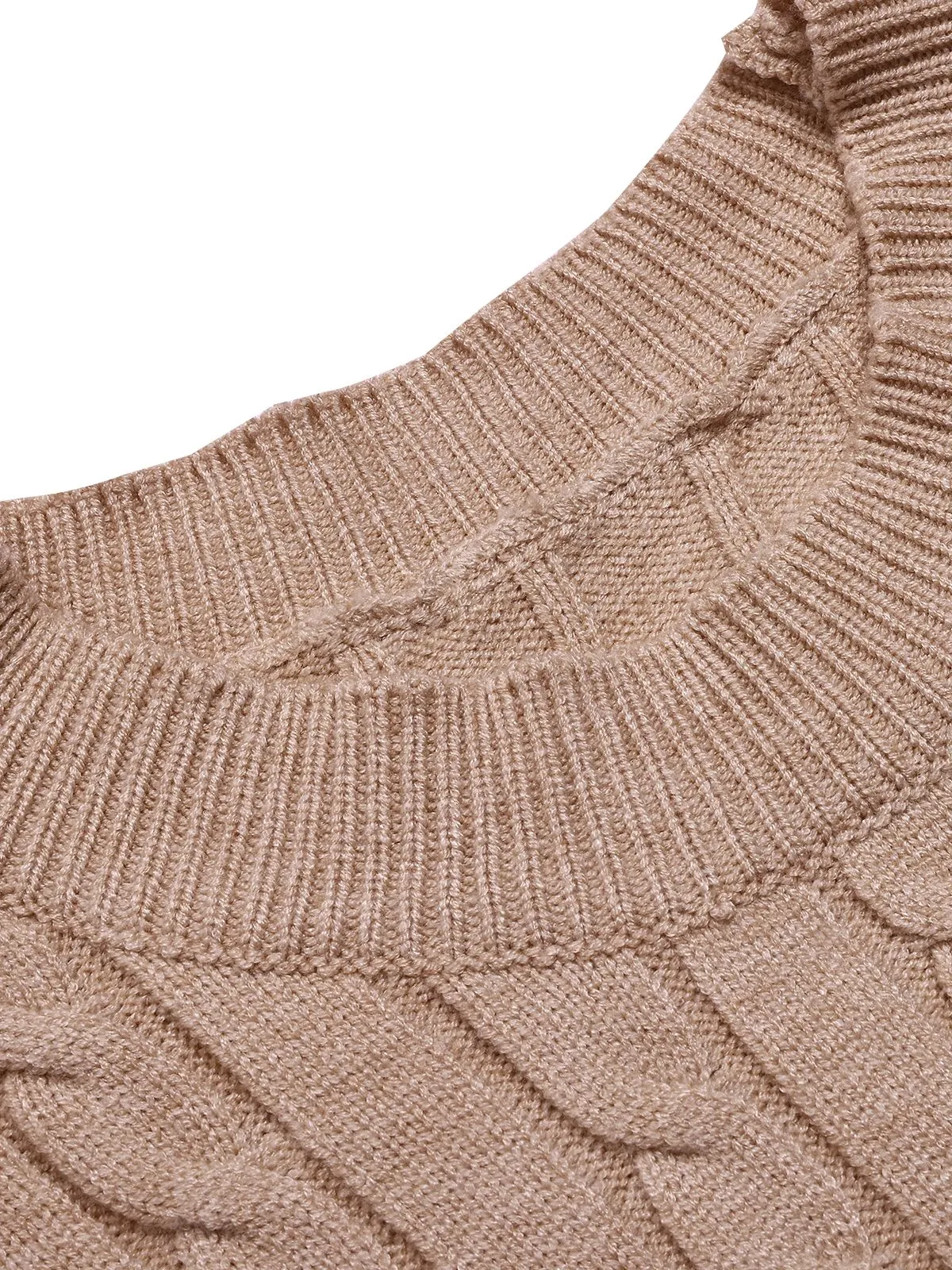 2PCS 1960s Knitted Cropped Sweater & Skirt sold by Retro Stage product image thumbnail 5