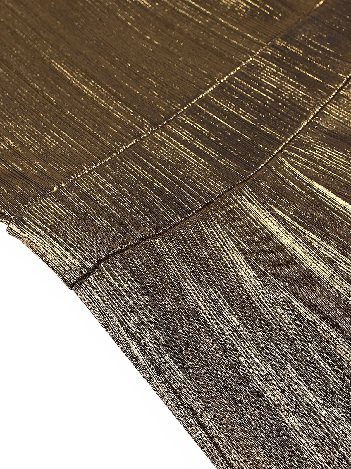 Metallic Gold 1980s Cowl Neck Spaghetti Strap Jumpsuit sold by Retro Stage product image thumbnail 5