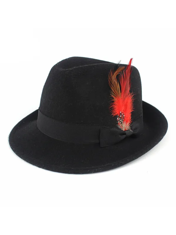 Vintage Feather Woolen Topper sold by Retro Stage