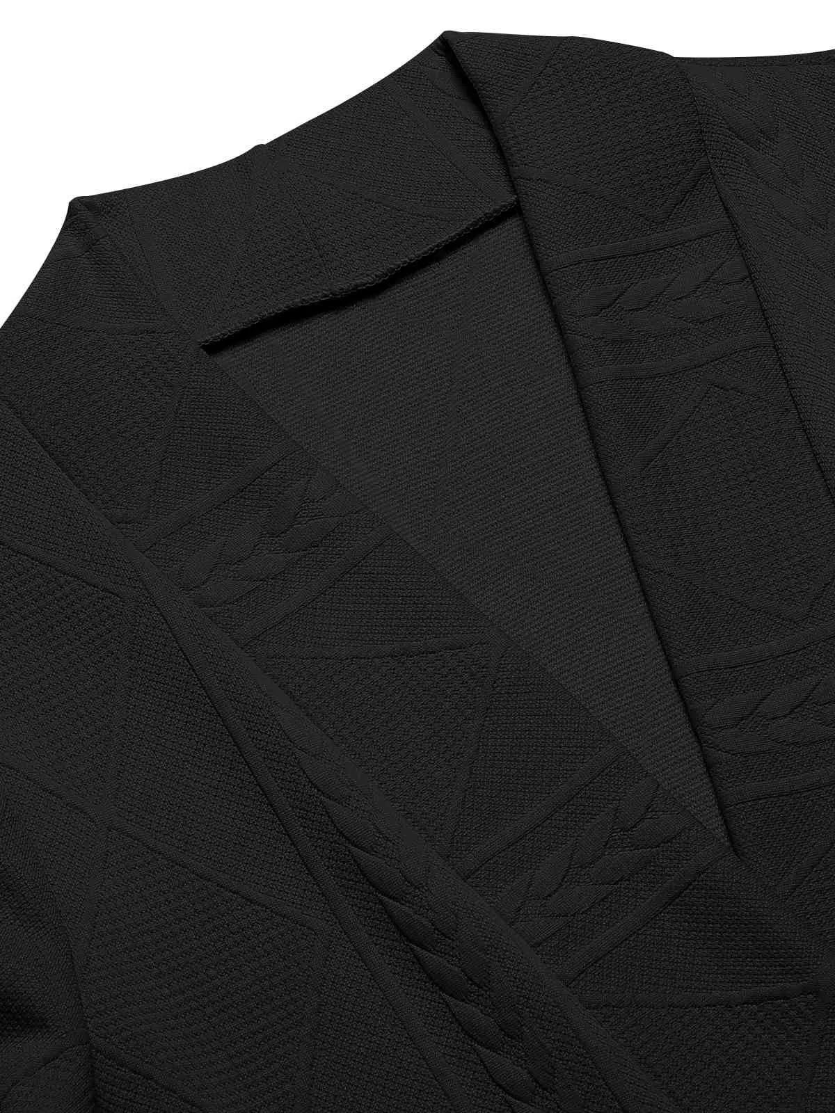 1960s Pearl Buttoned Waisted Flare Long Sleeve Coat sold by Retro Stage product image thumbnail 4