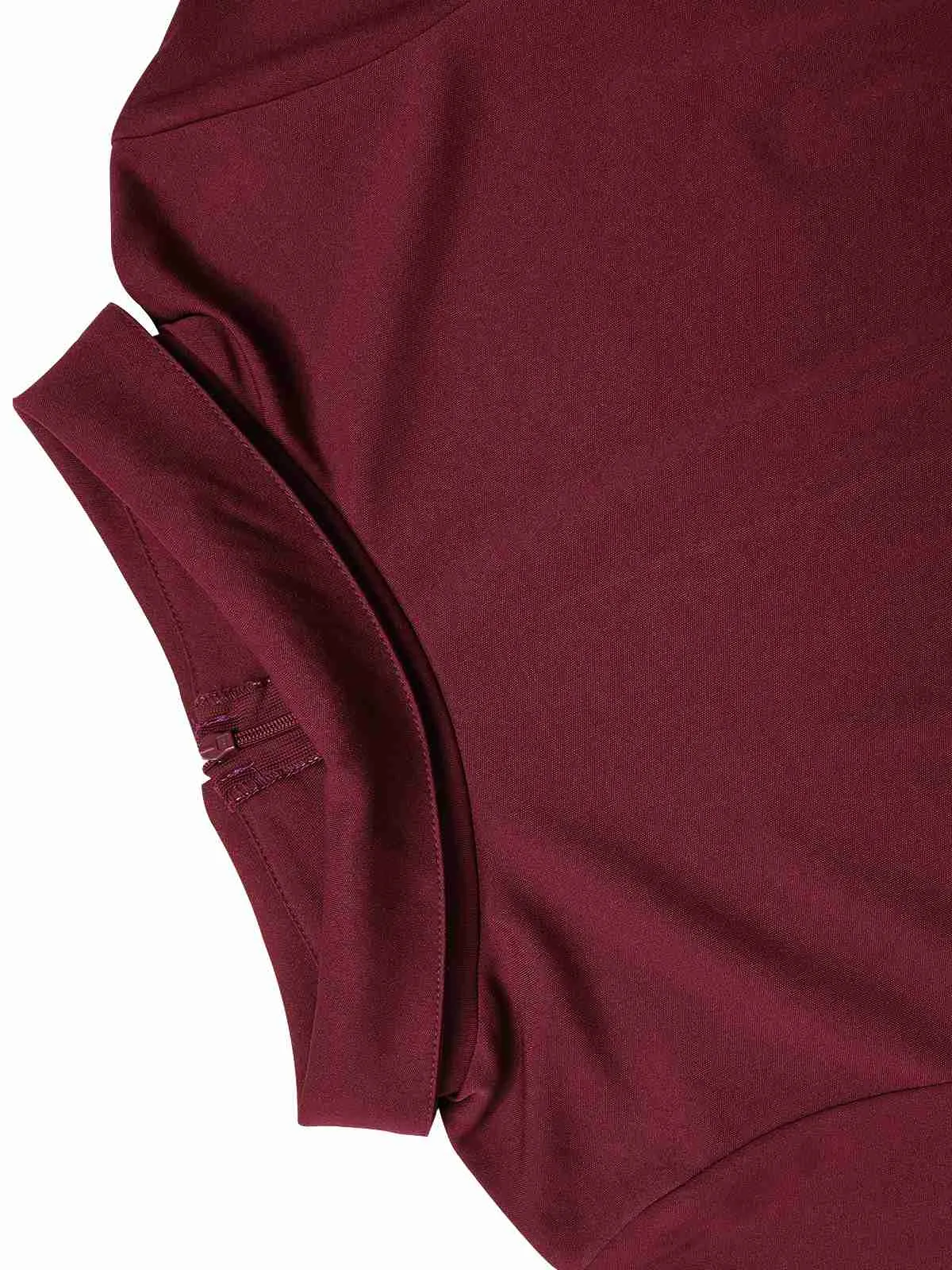 1930s Solid Rolled Collar Belted Jumpsuit sold by Retro Stage product image thumbnail 4