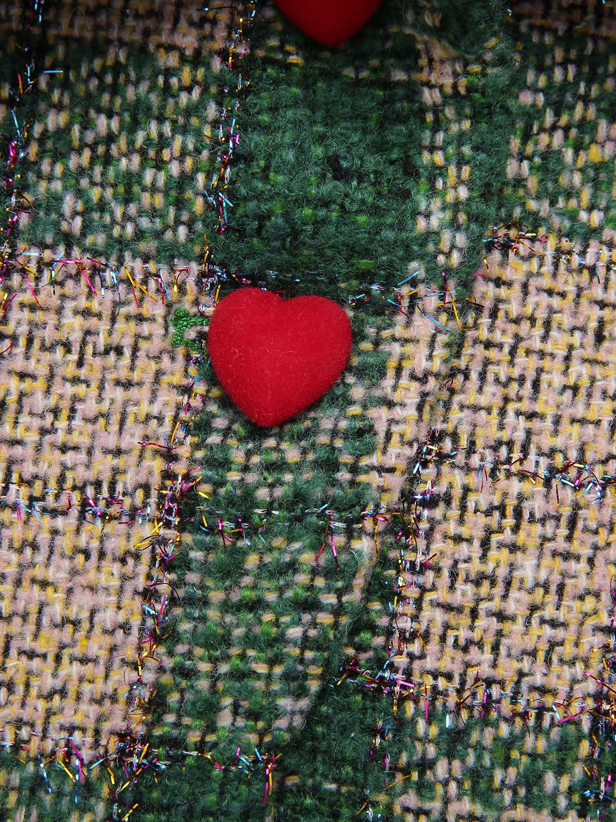 Green 1950s Lapel Scottish Plaid Jacket sold by Retro Stage product image thumbnail 5