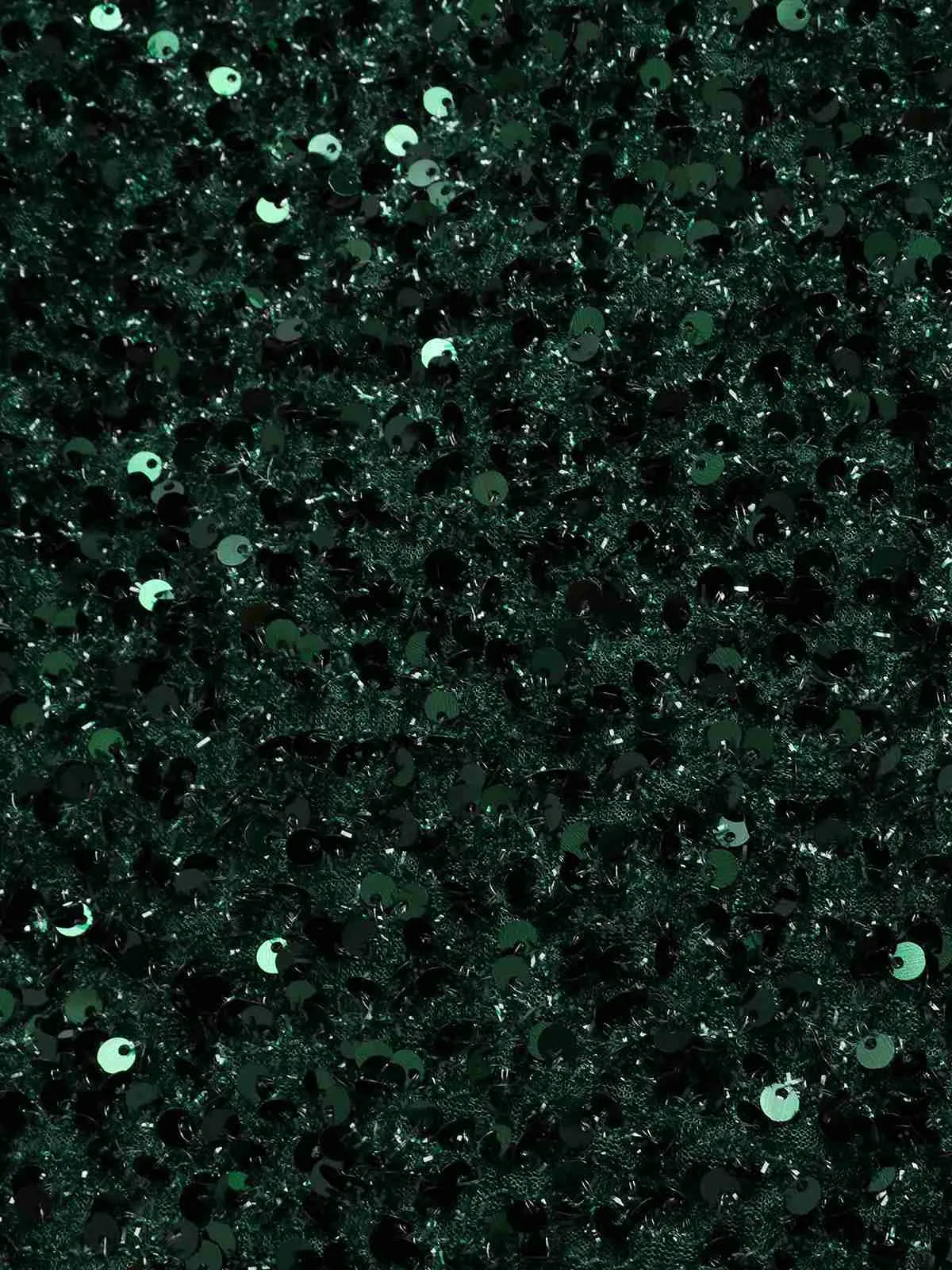 Green 1960s V-Neck Sequined Pencil Dress sold by Retro Stage product image thumbnail 4