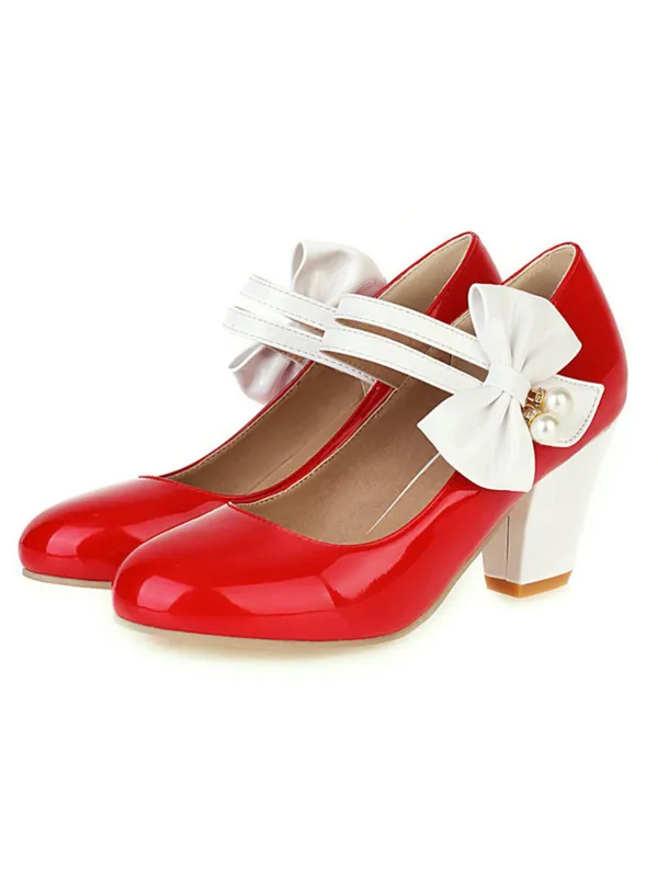 Straps Bowknot High Heels Shoes sold by Retro Stage