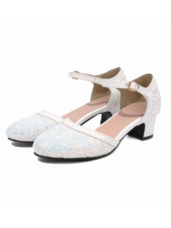 Shiny Buckle Heels Mary Jane Shoes sold by Retro Stage