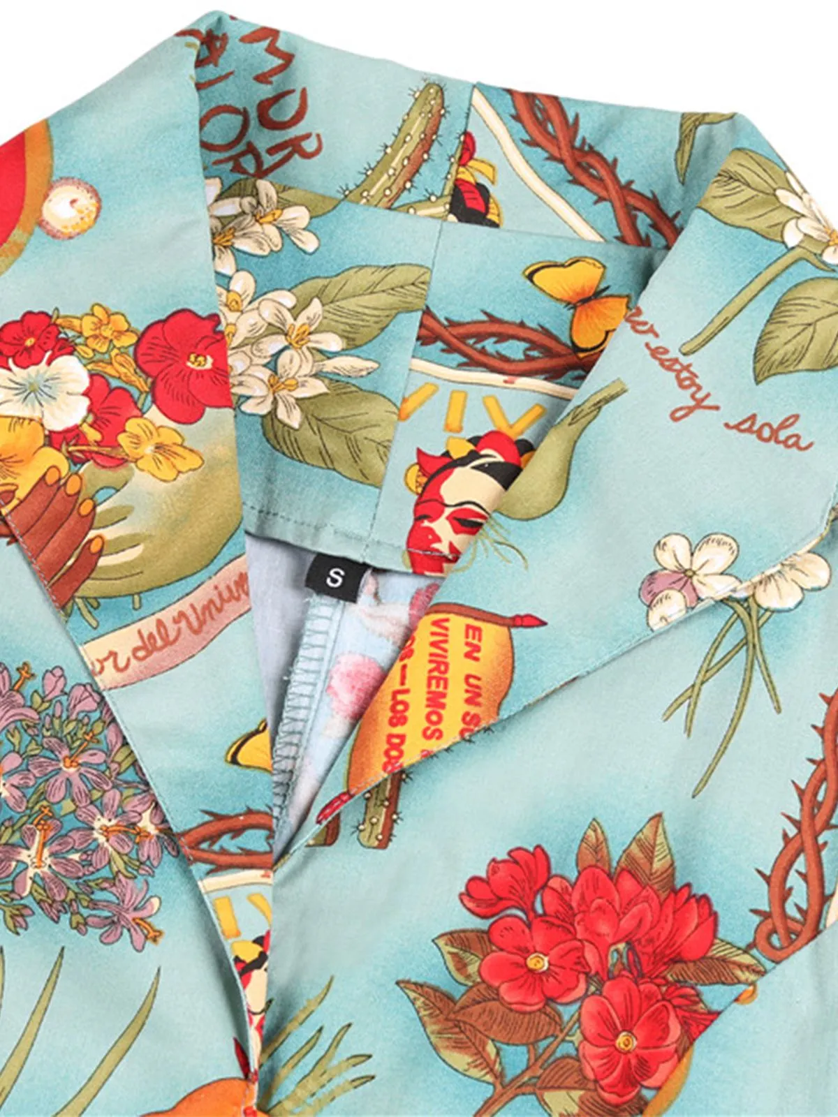 1950s Button Comics Swing Dress sold by Retro Stage product image thumbnail 3