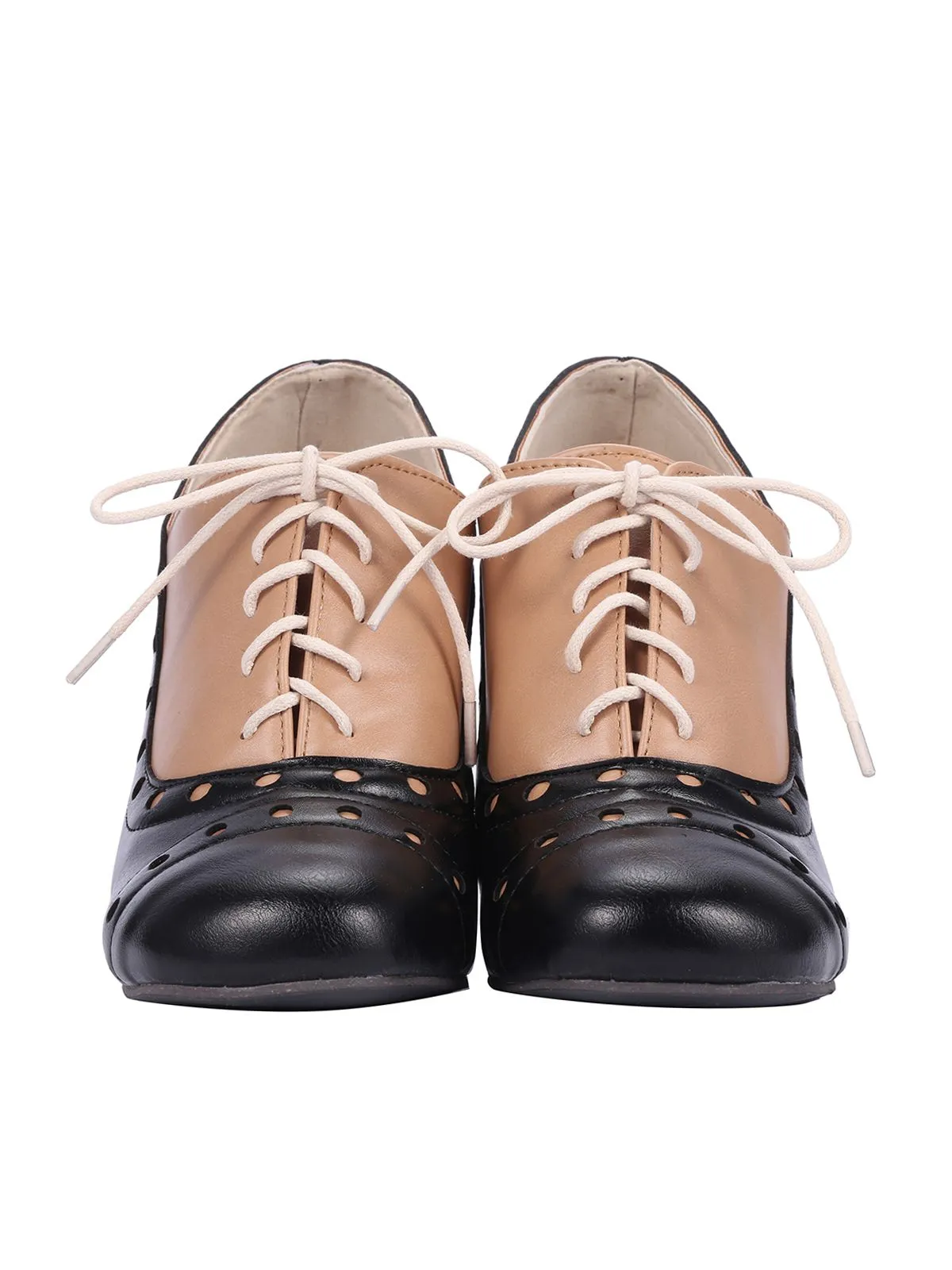 Retro High Heels Saddle Shoes sold by Retro Stage product image thumbnail 2