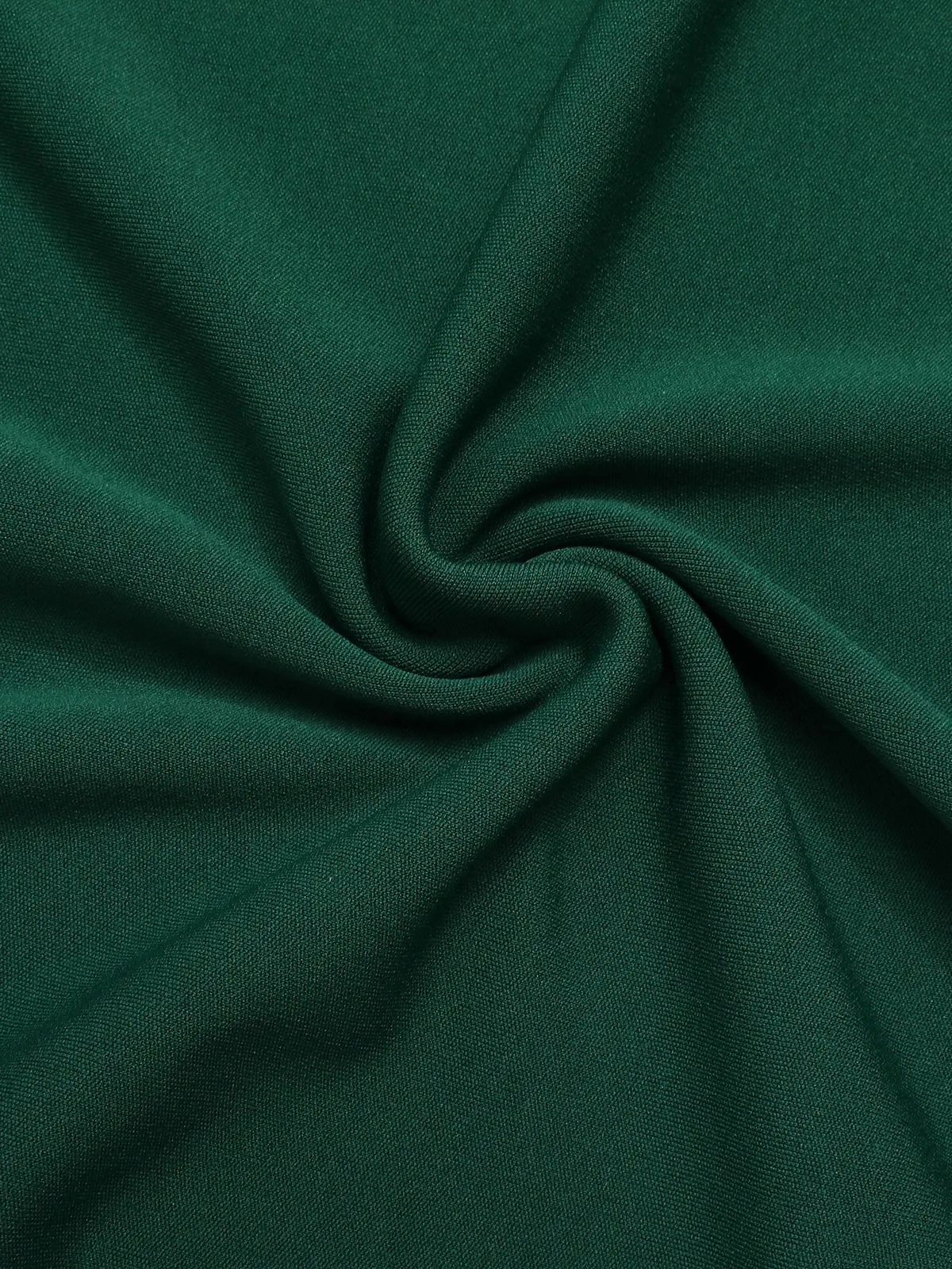 1940s V-Neck Solid Polka Dots Patchwork Dress sold by Retro Stage product image thumbnail 4