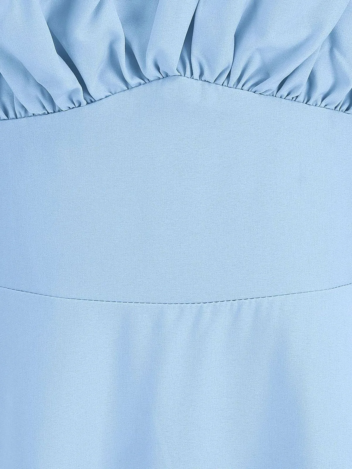 1940s Solid Suspender A-line Dress sold by Retro Stage product image thumbnail 5