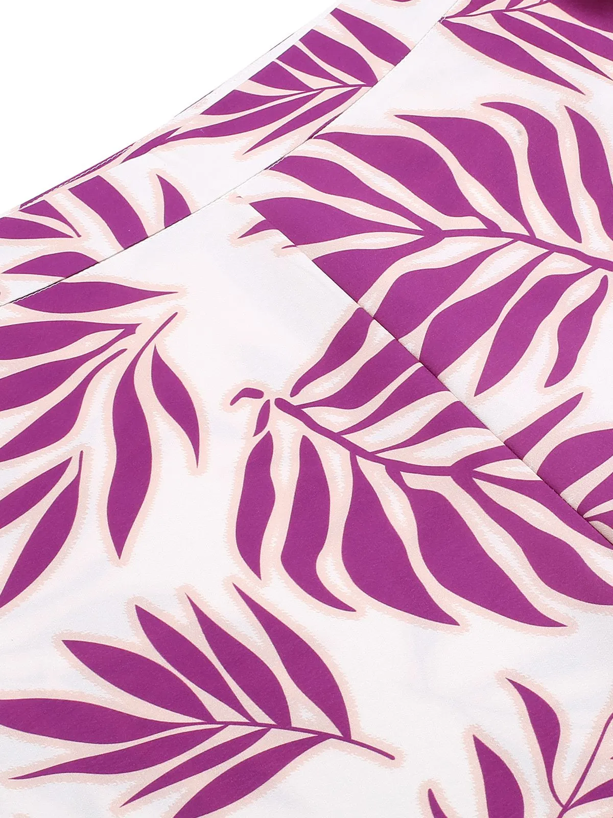 2PCS 1940s Leaves Sleeveless Top & Cropped Pants sold by Retro Stage product image thumbnail 5